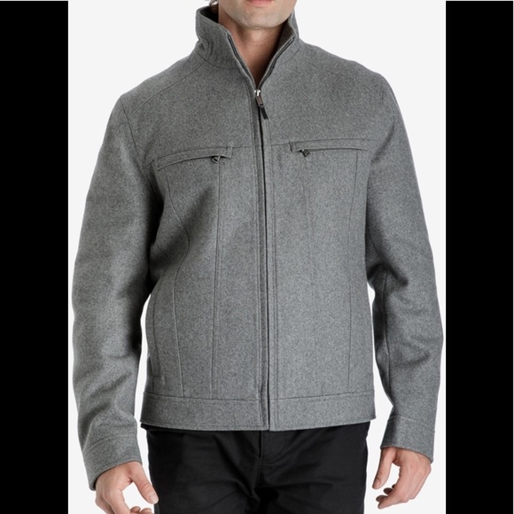 Michael Kors Mens Hipster Jacket Wool 